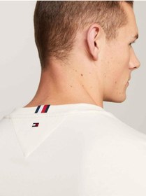 تصویر تیشرت مردانه تامی هیلفیگر اورجینال اکرو Tommy Hilfiger MW0MW32584-07 