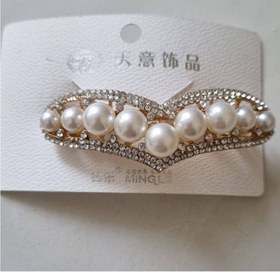 تصویر گیره مو مرواردید 