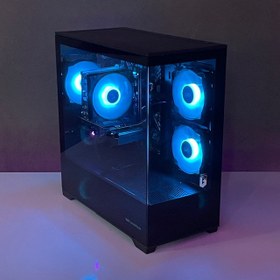 تصویر کامپیوتر گیمینگ DarkFlash DK415P i512400F RTX3060 