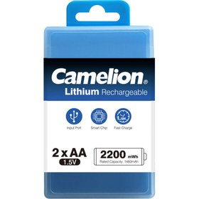 تصویر باتری قلمی لیتیوم قابل شارژ کملیون ظرفیت ۲۲۰۰mWh 