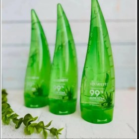 تصویر ژل آبرسان شاخکی آلوئه ورا کلومریتی 99 درصد KOLMIRTTI Aloe Vera 99% gel