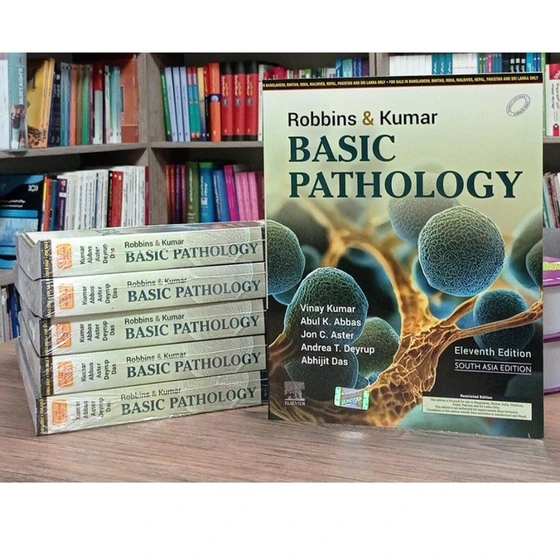 خرید و قیمت کتاب Robbins & Kumar Basic Pathology 11th edition اثر Vinay ...
