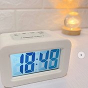 تصویر ساعت دیجیتال رومیزی رنگی 