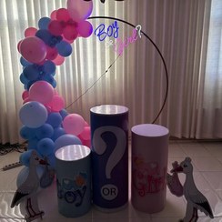 تصویر دکور بادکنک آرایی تعیین جنسیت 