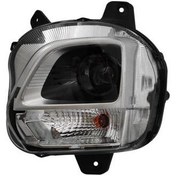 تصویر چراغ جلو ام وی ام X22 پرو دنده ای _ سمت راست و چپ 