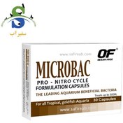 تصویر کپسول میکرو باکتری آکواریوم اوشن فری Microbac Ocean Free Microbac For All Tropical Tank