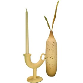 تصویر گلدان قد بلند بی گردن 