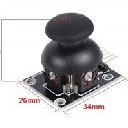 تصویر ماژول جوی استیک مدل Dual-XY-22 joystick