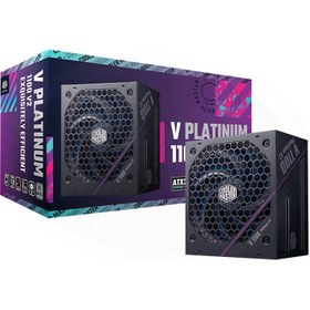 تصویر پاور کولر مستر V Platinum 1100 V2 ATX3.1 Cooler Master V Platinum 1100 V2 ATX3.1 80+ Platinum Fully Modular Power Supply