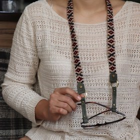 تصویر بند عینک گلیمی ترگل 