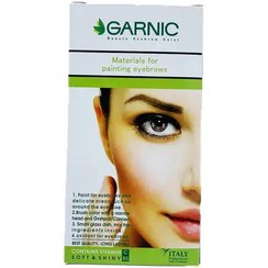 تصویر رنگ ابرو گارنیک Garnic کاپوچینویی شماره GCAP7 