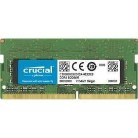 تصویر رم لپ تاپ DDR4 دو کاناله 2666 مگاهرتز کروشیال ظرفیت 16گیگابایت RAM DDR4