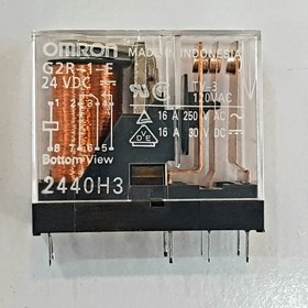 تصویر رله شیشه‌ای امرون مدل G2R-1-E ظرفیت ۲۴ ولت ۱۶ آمپر 