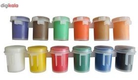 تصویر گواش 12 رنگ آریا کد 4016 