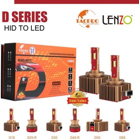 تصویر هدلایت خودرو پایه(D1s) برند تکپرو TACPRO (جایگزین زنون فابریک) | اورجینال TACPRO D series Head Lamp D1s