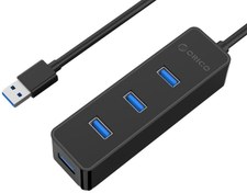 تصویر هاب USB 3.0 چهار پورت اوریکو مدل W5PH4-U3-V1 Orico W5PH4-U3-V1 4 Ports USB 3.0 Hub