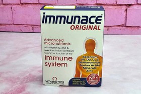 تصویر قرص ایمونیس ویتابیوتیکس 30 عددی Immunace Vitabiotics 30 tablets