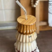 تصویر لیوان اسموتی مدل کاج کد ۲۸۰ 