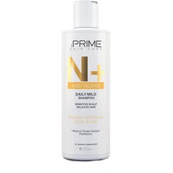 تصویر شامپو ملایم روزانه پریم مدل N+ Hibi Norm حجم 250 میلی لیتر Prime N Plus Hibi Norm Daily Mild Shampoo