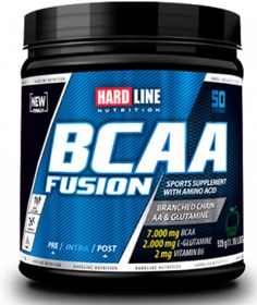 تصویر بی سی ای ای فیوژن ۵۲۵ گرم هارد لاین HARD LINE Bcaa Fusion 525 Gr