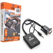 تصویر تبدیل HDMI To VGA +Audio + Power انزو ENZO HD-42 