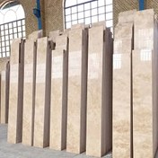 تصویر قیمت سنگ تراورتن کرم روشن | به قیمت درب کارخانه 