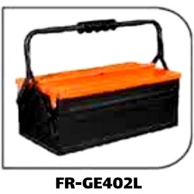 تصویر جعبه ابزار اتومات فلزی فریک FR-GE402L ( دوطبقه 40 سانت ) 