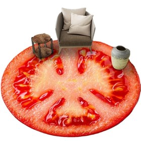 تصویر پتو گوجه ای 