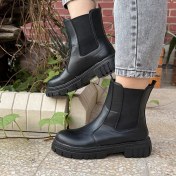 تصویر کفش بوت دوطرف کش ساده کد ۲۶۱۸ 