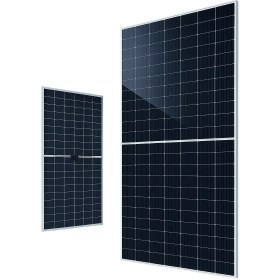 تصویر پنل خورشیدی JA Solar مدل JAM72D40-610 ظرفیت ۶۱۰ وات بایفشیال 