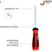 تصویر پیچ گوشتی ضربه خور دو سو 300-8 برند Jetech جتک 