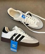 تصویر سامبا آدیداس - کرم قهوه ای / ۴۰ Samba adidas