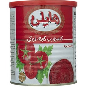 تصویر رب گوجه فرنگی هایلی مقدار 800 گرم 