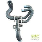 تصویر شیلنگ خروجی آب رادیاتور پایین پژو 206 و 207 GISP 