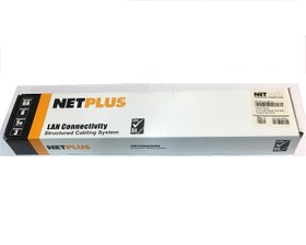 تصویر پچ پنل 24 پورت نت پلاس NETPLUS CAT6 