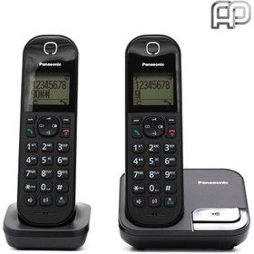 تصویر گوشی تلفن بی سیم پاناسونیک مدل KX-TGC412 ا Panasonic KX-TGC412 Cordless Phone Panasonic KX-TGC412 Cordless Phone