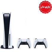 تصویر کنسول بازی سونی استوک استاندارد PS5 + یک دسته اضافه Playstation 5 drive Editoin Stock + 1 extra controller