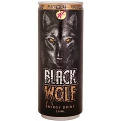 تصویر نوشیدنی انرژی زا بلک ولف پک 4 عددی (250 میل) black wolf 