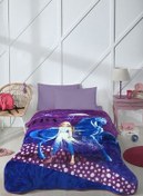 تصویر پتوی یک نفره ملکه برفی یخ زده دیزنی مجرد کودکان 155X215 سانتی متر Özdilek 