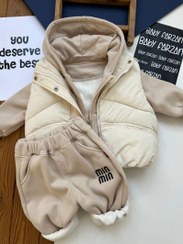 تصویر سه تیکه پافر دار اورجینال min – کد ۶۸-۲۰ 