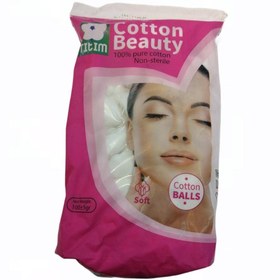 تصویر پنبه توپک Cotton Beauty (100 گرمی) 