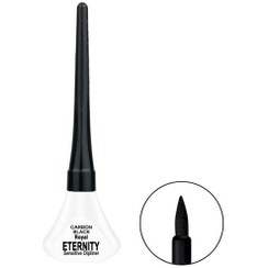 تصویر خط چشم اترنیتی مدل کوزه ای سفید/Eternity eye liner Carbon Black Royal & Waterproof 