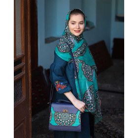 تصویر ست کیف و شال زنانه پیچک کد 02 Women Bag and Shawl Set Code 02