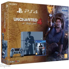 تصویر کنسول بازی سونی (کپی خور) PS4 Fat Uncharted 4 | حافظه 1 ترابایت ا PlayStation 4 Fat (Copy Set) 1T Bundle Uncharted 4 Limited Edition PlayStation 4 Fat (Copy Set) 1T Bundle Uncharted 4 Limited Edition