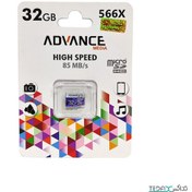 تصویر مموری ادونس مدل Memory Micro Advance 566X ظرفیت 32 گیگابایت MICRO SD 32GB ADVANCE