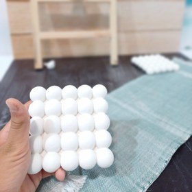 تصویر کفی حباب مربع 