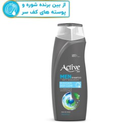 تصویر شامپو ضد شوره مو اکتیو مدل Climbazole حجم 350 میلی لیتر 