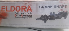 تصویر میل لنگ پژو 206 تیپ Peugeot 206 crank shaft ELDORA