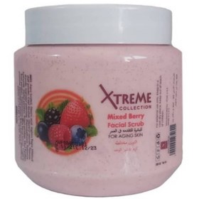 تصویر اسکراب شنی شاتوت و توت فرنگی اکستریم Scrub Blackberry and strawberries Extreme