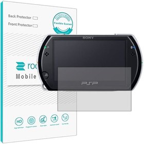 تصویر گلس دوربین سونی PSP GO مدل نانو هیدروژل شفاف برند راک اسپیس کد 24424S 